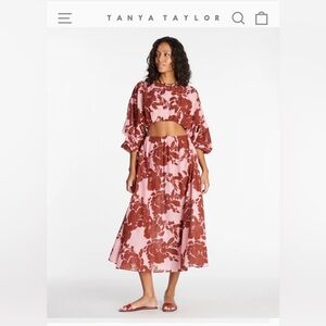 Tanya Taylor Sienna Skirt and Sophia Top Size Medium